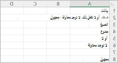 نتائج مثال 5