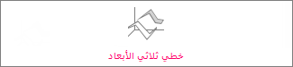 مخطط خطي ثلاثي الأبعاد