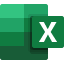 حدد هذه الأيقونة لفتحها Excel على الويب