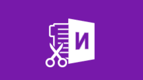 شعار Web Clipper OneNote.