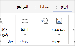 ناحية الارتباط على الشريط