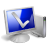 أيقونة SystemPropertiesAdvanced.