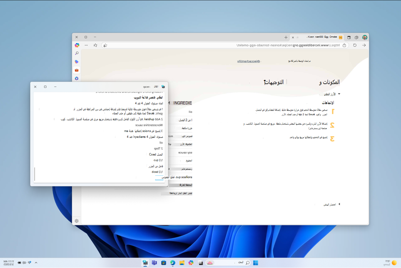 نافذة خلاصة كلام 