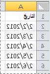 التواريخ المحوّلة