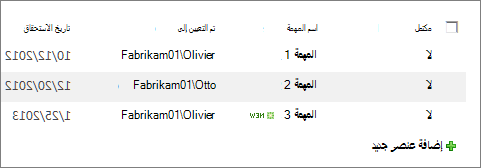 طريقة عرض مظللة