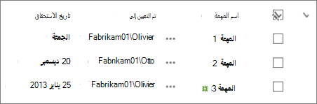 طريقة عرض قياسية