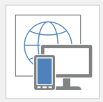 أيقونة قالب تطبيق Access على الويب