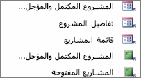 الاختصارات في طريقة عرض الفئة المخصصة