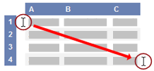 تحديد مثال من التعليمات في Excel 2013 لنظام التشغيل Windows