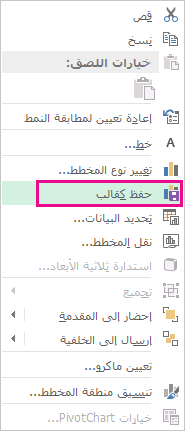 لقطة شاشة تعرض الأمر 