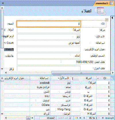 نموذج منقسم