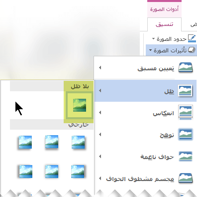 قم بإيقاف تشغيل تأثير الصورة الذي لا تريده عن طريق اختيار الخيار No Effect.