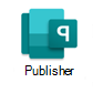 لقطة شاشة لشعار Publisher.