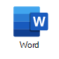 لقطة شاشة لشعار Word.