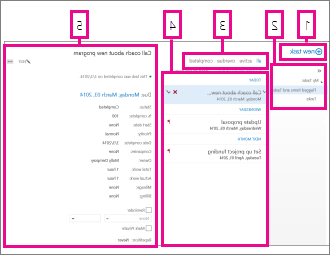 المهام في Outlook Web App
