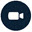 زر الفيديو في Skype for Business for Android