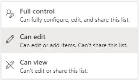 خيارات Access
