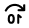 أيقونة سهم التخطي للخلف