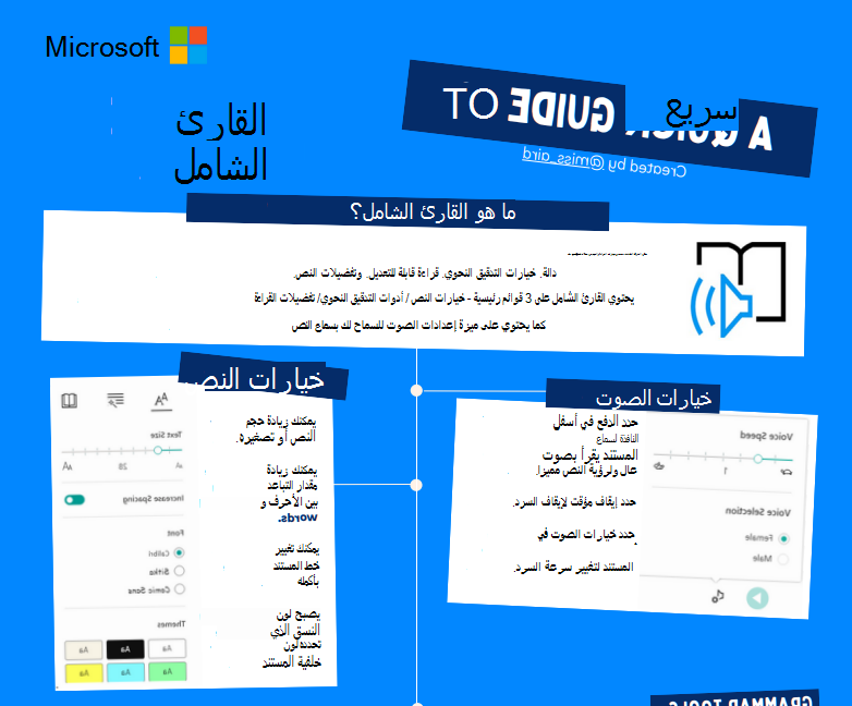 لقطة شاشة للقارئ الشامل