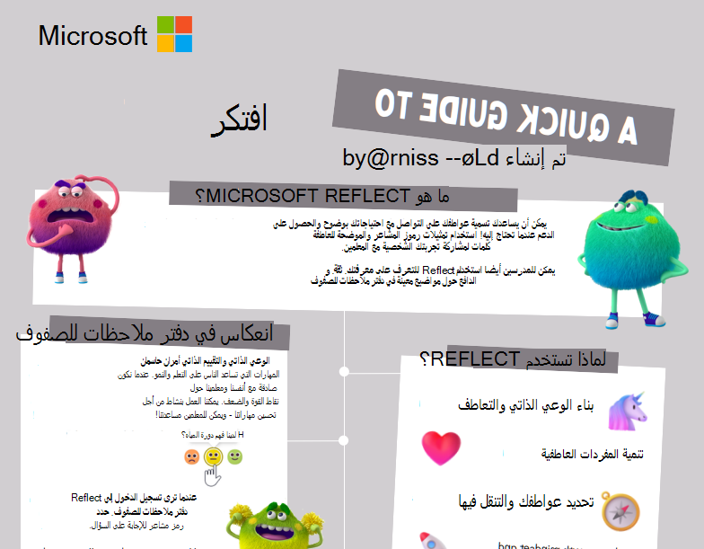 لقطة شاشة من الانعكاس
