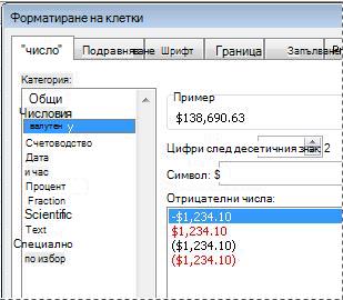Format Cells dialog box