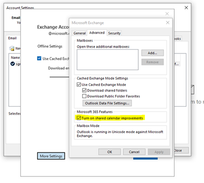 Outlook увисва с REST