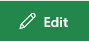Екранна снимка на бутона за редактиране на връзка в Sharepoint.