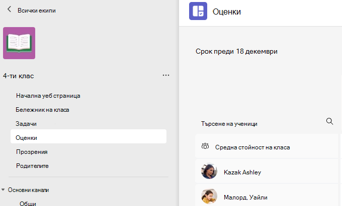 оценки