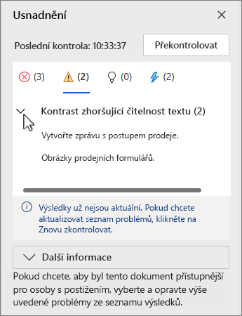 Podokno Přístupnost