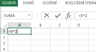Vzorec je v buňce.
