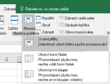 Uvolnit příčky