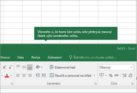 Horní část listu překrývá karty jiného listu