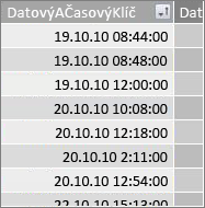 Sloupec DatovýAČasovýKlíč