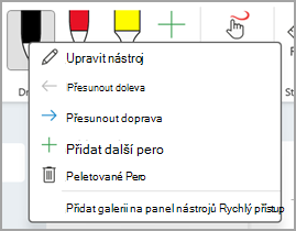 Začínáme s plnicími pery a kartáčovými pery Snímek obrazovky Pátá verze two.png
