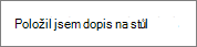 Pravopisná chyba označená červenou vlnovkou