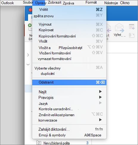 Odstranit složku