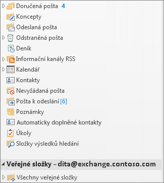 Veřejné složky