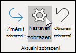 Nastavení zobrazení