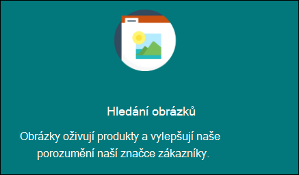 Náhled webové části Text a obrázek.