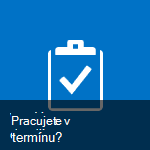 Pracujete na termínu? ve webové části Začínáme s webem.