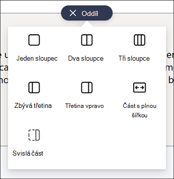 Seznam typů oddílů