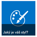What's your style button from Začínáme tiles