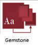 Motiv Gemstone není ve Visiu pro web podporovaný.