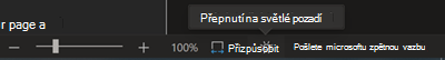 Přepínání režimů