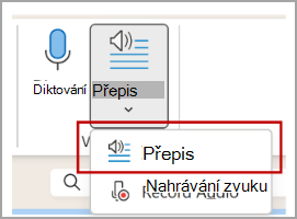 Přepis domovské obrazovky