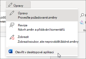 Otevřít v desktopové aplikaci