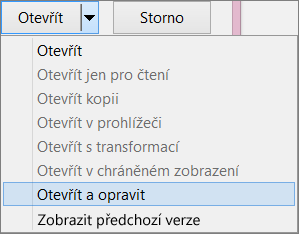 Open and Repair