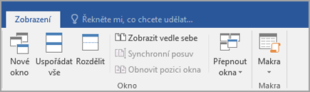 Klikněte na Zobrazit vedle sebe