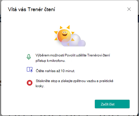 Spuštění čtení