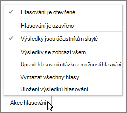Akce hlasování
